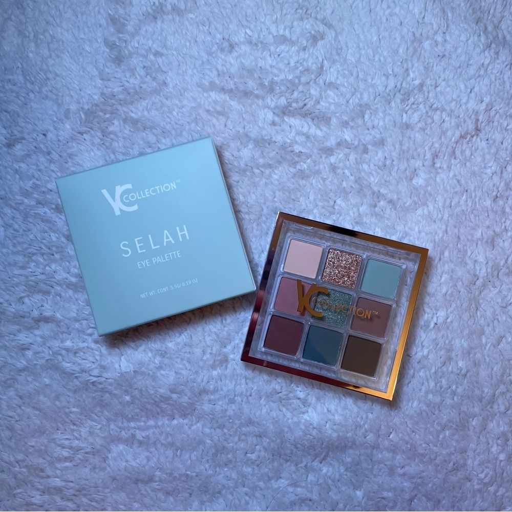 IC COLLECTION Pink and Brown Eyeshadow Palette